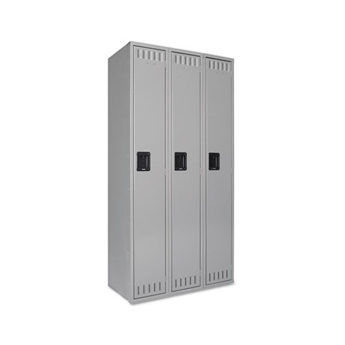 Tennsco Single-Tier Locker - TNNSTS121872CMG Easy Ordering - Shoplet.com