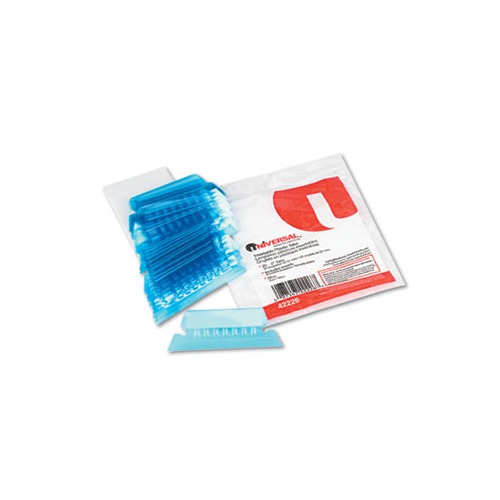 Universal Hanging File Folder Plastic Index Tabs UNV42226