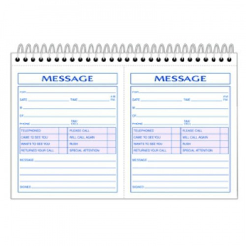 Adams Phone Message Book - ABFSC5805D - Shoplet.com