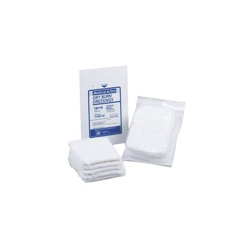 Medical Action Industries Wide Mesh Sterile Dry Burn Dressing 18" x 18",  10-Ply - AC1291815 - Shoplet.com