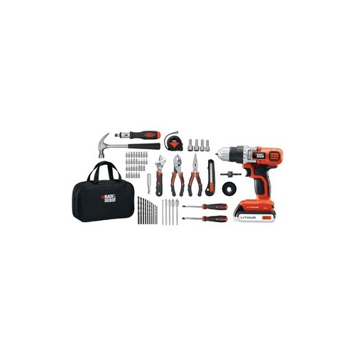 Black & Decker 20V MAX Lithium Drill and Project Kit