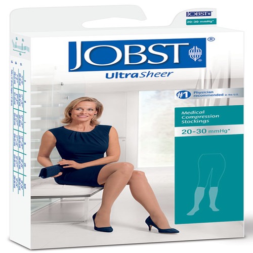 Bsn Jobst UltraSheer Knee-High Firm Compression Stockings 20