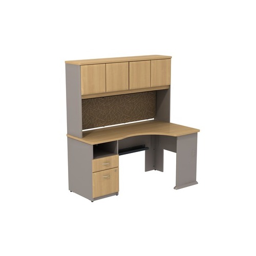 Bush Industries Bush Business Expandable Corner Desk With 60w