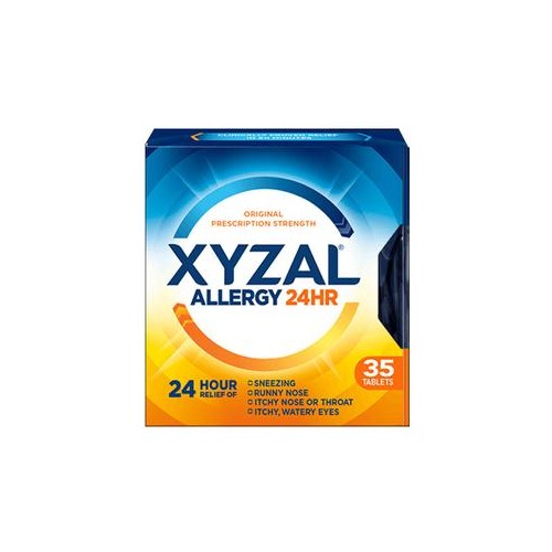Chattem Inc Xyzal 24 Hour Allergy Medicine 35 ct CHA041167351017