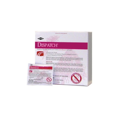 Clorox Dispatch Hospital Cleaner Disinfectant Towels with Bleach CLH69101Z