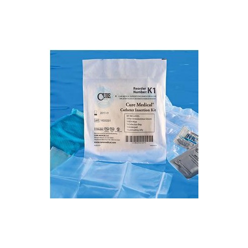 Cure Medical Catheter Insertion Kit - CQK1 - Shoplet.com