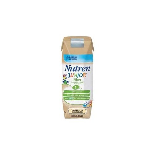 Nutren Junior Fiber Complete with Prebio1 Vanilla Flavor 250 mL