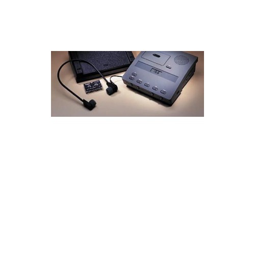 Dictaphone Analog Mini Cassette Recorder/Transcriber Model 1742