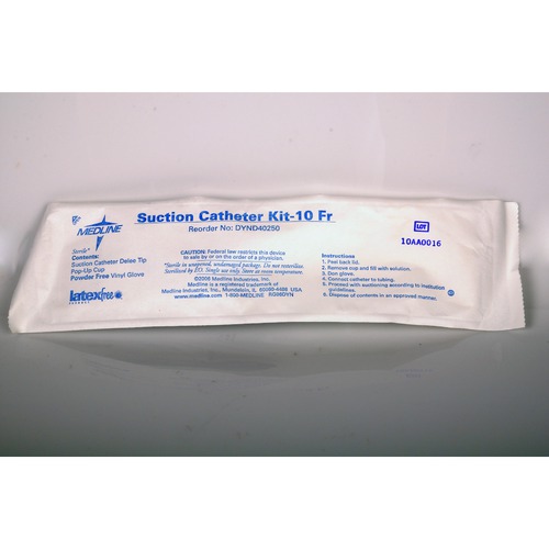 Medline DeLee Open Suction Catheter Kits,10.0, KIT,CATHETER,SUCTION