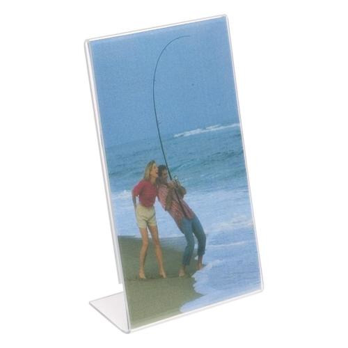 Deflect-o Photo Frame, Plastic, Standard Size, 6