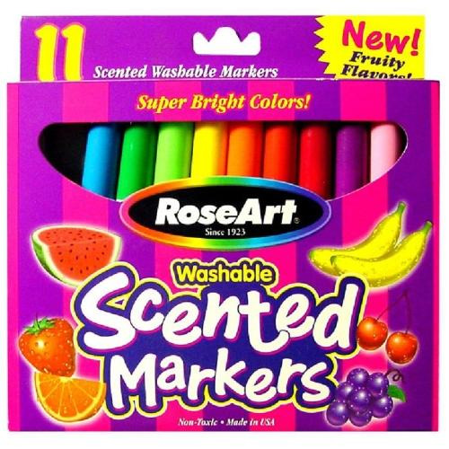 Scented Markers, 12 Count Assorted Colors Watercolor Algeria