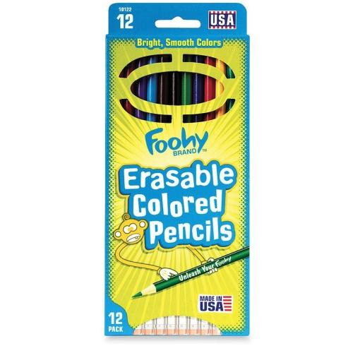 Crayola Erasable Colored Pencils - Assorted Colors, Set of 10