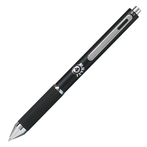 Staedtler MultiAction Pen W/Highlighter, Refillable, Black Barrel STD91179CS