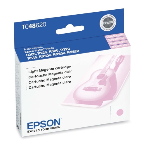 Epson T0486 Original Ink Cartridge - Inkjet - Light Magenta - 1 Each Epson T0486 Original Ink Cartridge - Inkjet - Light Magenta - 1 Each