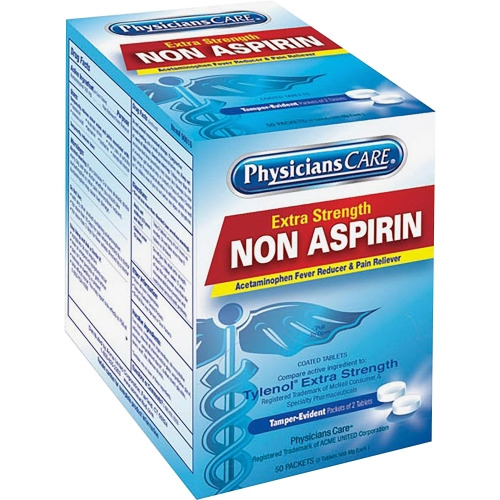 PhysiciansCare Single Dose NonAspirin Pain Reliever ACM40800