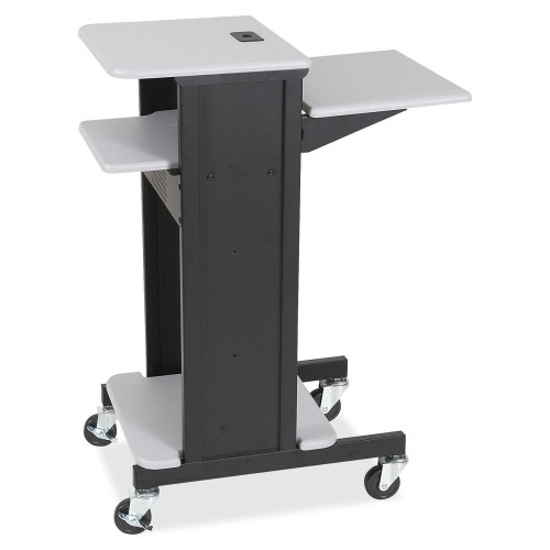 MooreCo 3-Shelf Presentation Cart - 2 x Shelf(ves) - 4.8 MooreCo 3-Shelf Presentation Cart - 2 x Shelf(ves) - 4.8