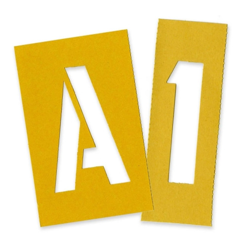 Chartpak Painting Letters/Numbers Stencils CHA01565
