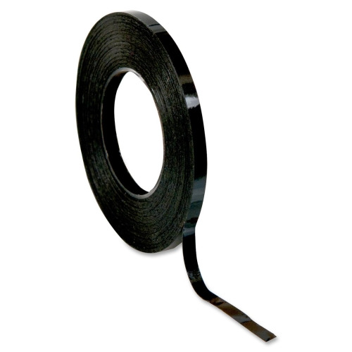 MasterVision 1x50' Adhesive Magnetic Tape - Black