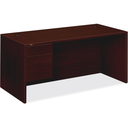 HON 10500 Series Left Single Pedestal Desk - 2-Drawer - HON10584LNN ...