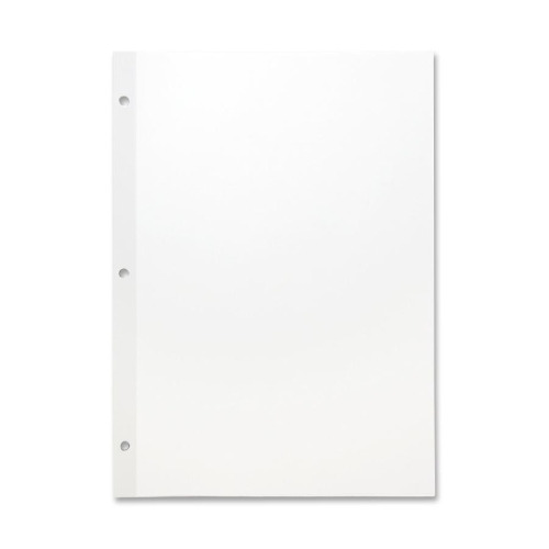 Sparco Mylar - reinforced Edge Unruled Filler Paper - Letter