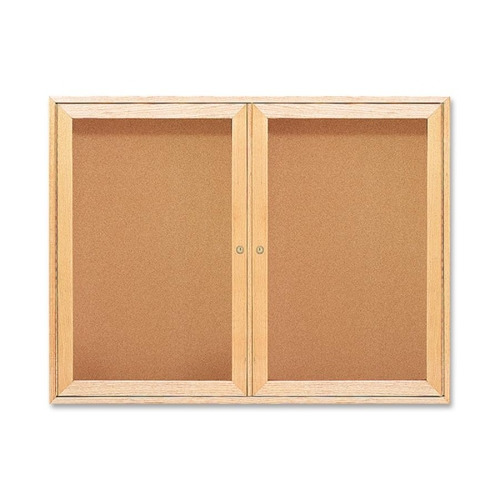 Quartet Enclosed Bulletin Board for Indoor Use - QRT364 - Shoplet.com