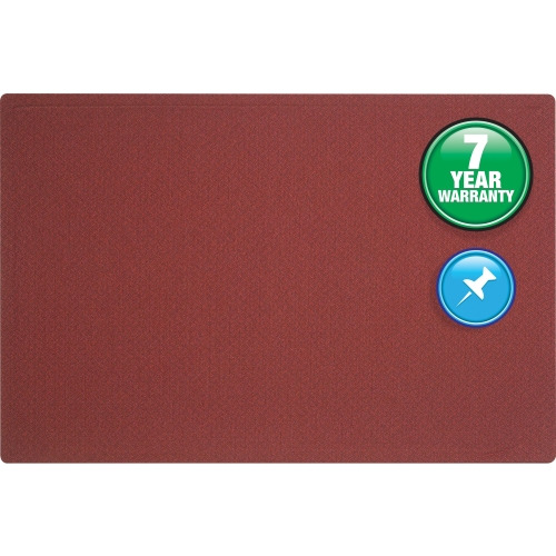 Quartet Oval Office Fabric Bulletin Board QRT7684PB