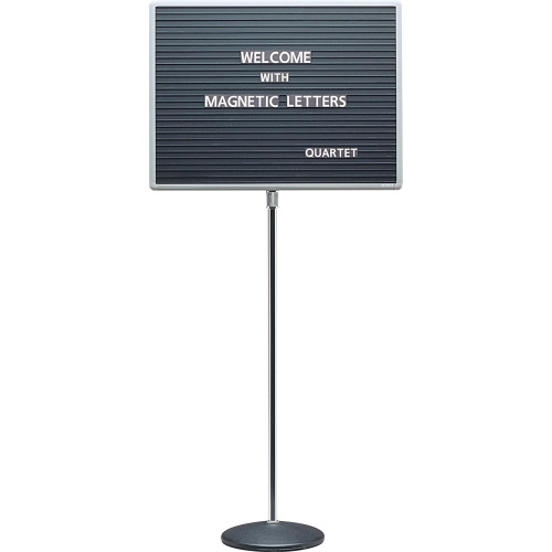 Quartet Single-Pedestal Letter Board - 16 Quartet Single-Pedestal Letter Board - 16