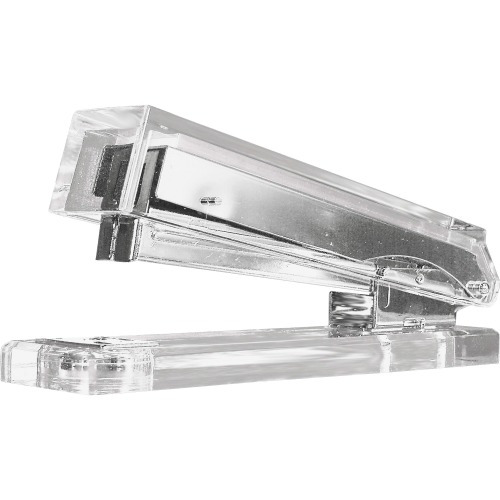 Kantek Clear Acrylic Stapler - 210 Staple Capacity - Full Strip - 1 Each Kantek Clear Acrylic Stapler - 210 Staple Capacity - Full Strip - 1 Each