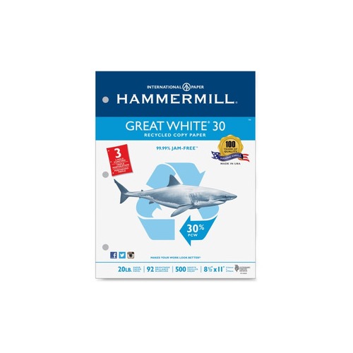Hammermill Laser Paper for Laser Print, White, 8.50 x 11 - 500 sheets