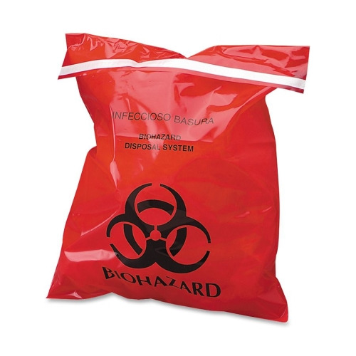 MHMS Red Biohazard Infectious Waste Liners by Medical Action