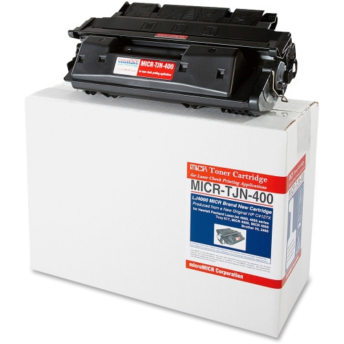 microMICR MICR Toner Cartridge - Alternative for HP 27X - Laser - 10000 Pages - Black - 1 Each