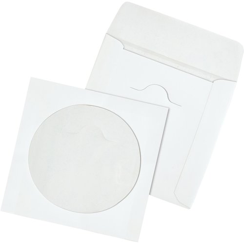 Quality Park Tech-No-Tear CD/DVD Sleeves - QUA77203 - Shoplet.com