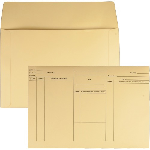 Quality Park Attorney's File Style Fold Flap Envelope QUA89701