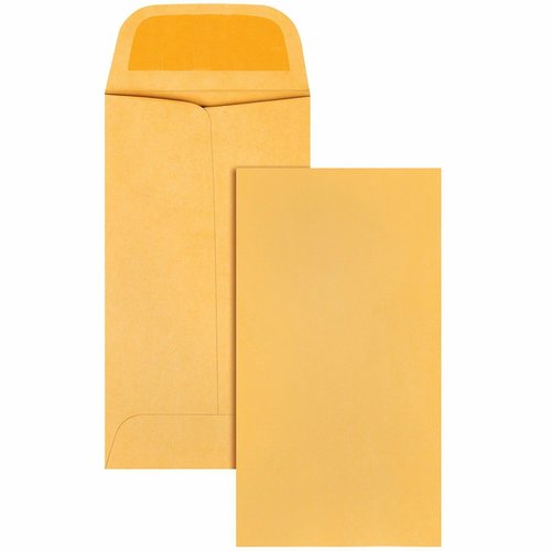 Quality Park No. 5 Coin/Small Parts Envelopes with Gummed Flap ...