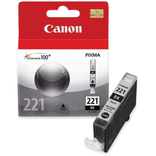 Canon CLI-221BK Black Ink Cartridge - Shoplet.com