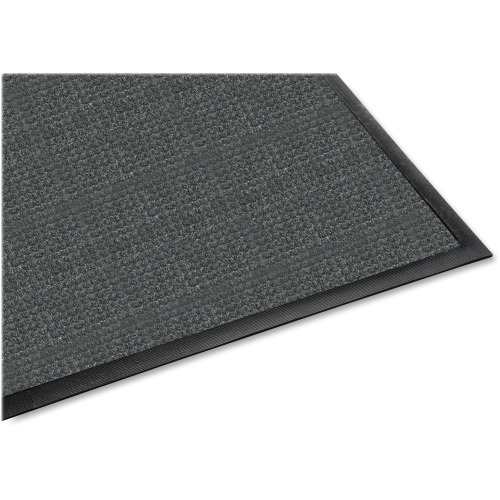 Genuine Joe Clean Step Scraper Floor Mats - Outside Entrance, Outdoor - 60  Length x 36 Width - Rubber - Black