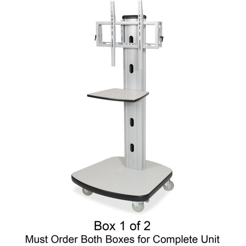 Extra Wide Mobile Printer / Fax Stand 3-Shelf Model : Kantek Inc.