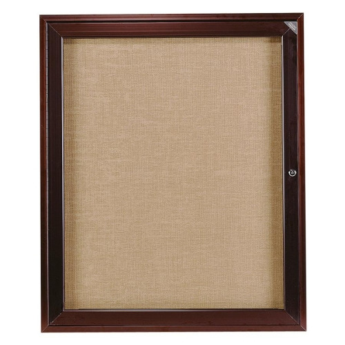 Ghent Outdoor Lockable Bulletin Board - GHEPB13624VX181 - Shoplet.com