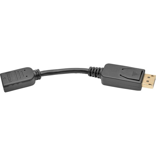 Tripp Lite 6ft DisplayPort to HDMI Adapter Cable Video / Audio Cable DP M/M  6' - Black