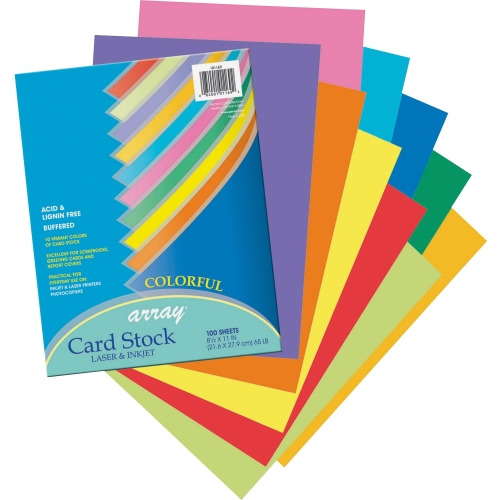 Pacon Laser Printable Multipurpose Card Stock 10 Recycled