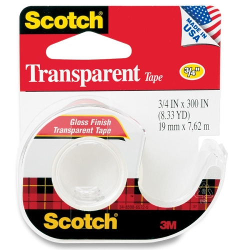 3M600 SCOTCH TRANSPARENT TAPE - Big Stationery