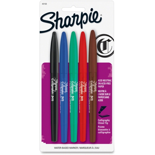 Sharpie Calligraphic Marker Pen Set - SAN40150SH 