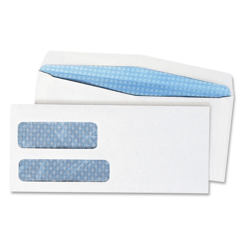 Quality Park No 10 Double Window Security Envelopes QUA24550   EJ1014566829.JPG