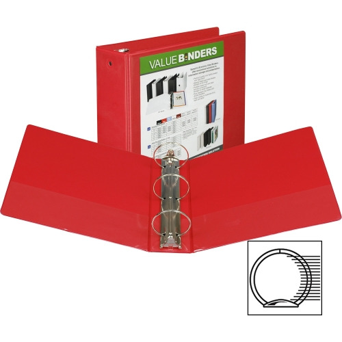 Samsill Economy 3" Round Ring View Binders SAM18583