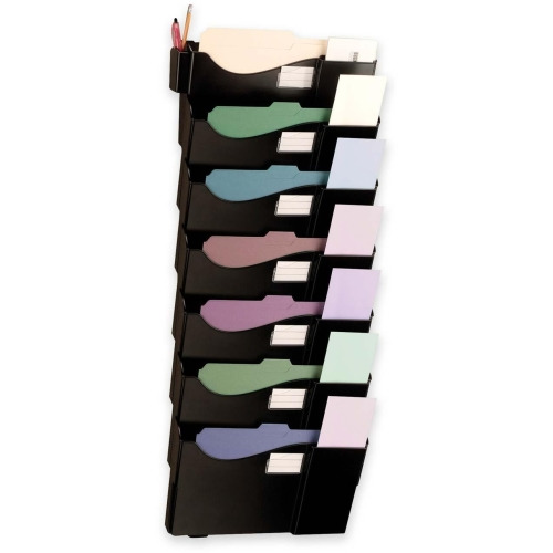 Officemate Grande Central Wall Filing System - 7 Pocket(s) - 38.3