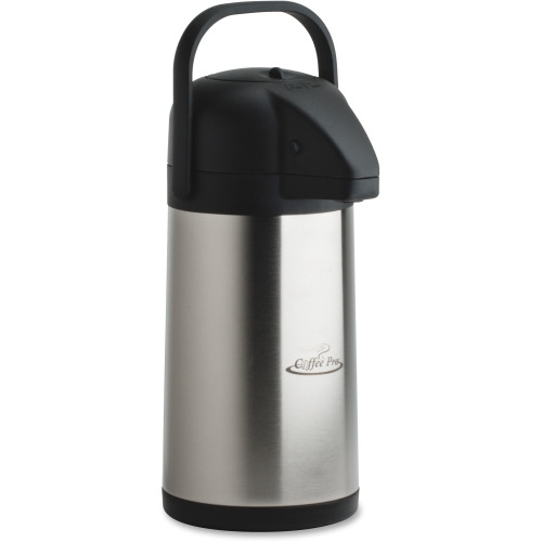 Coffee Pro Vacuum-insulated Airpot - 2.3 quart (2.2 L) - Vacuum - Stainless Steel Coffee Pro Vacuum-insulated Airpot - 2.3 quart (2.2 L) - Vacuum - Stainless Steel