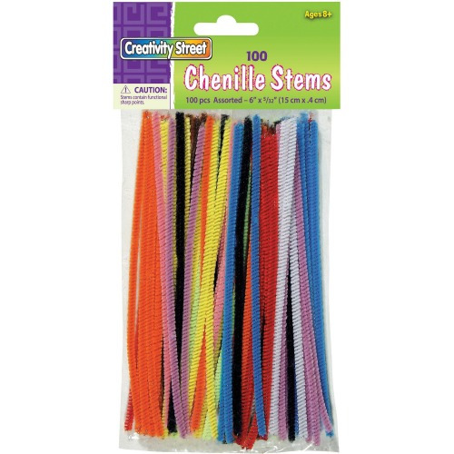 Creativity Street 4mm Chenille Stems PAC710001