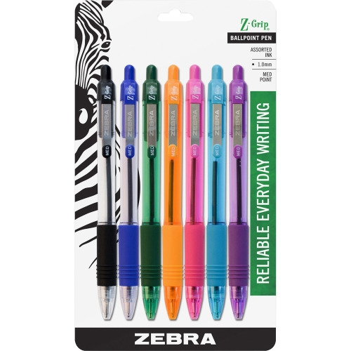 Zebra Pen 2039 Z-Grip Mini Ballpoint Assorted 10 Pack 