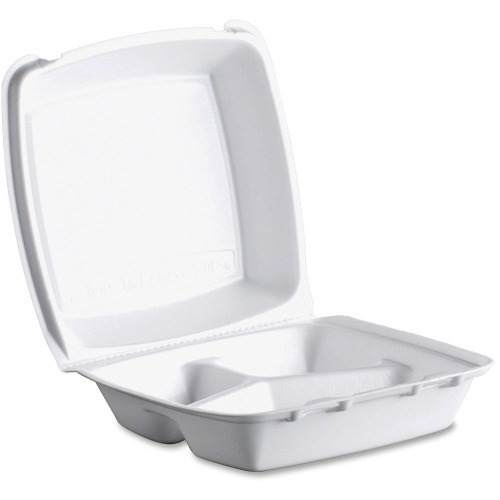 Dart Single-Compartment Foam Container