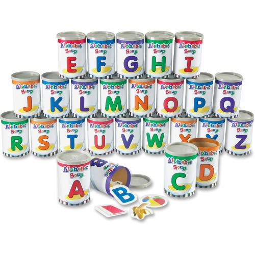 Learning Resources Alphabet Soup Sorters Skill Set - Theme/Subject: Learning - Skill Learning: Alphabet, Letter Sound, Shape, Vocabulary, Oral Language, Sorting, Motor Skills - 4-7 Year